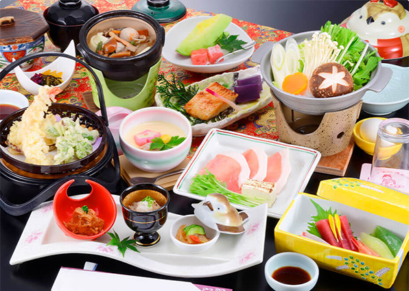 上州麦豚すき板焼き御膳